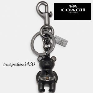 Coach Marvel Black Panther Bear Bag Charm